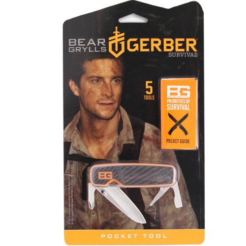 Мультитул Gerber Bear Grylls Pocket Tool, 31-001050 фото 7